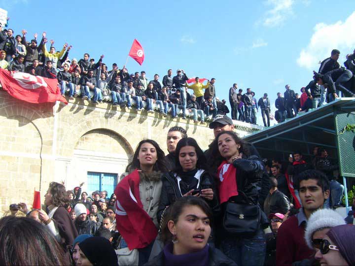 students in Tunisia